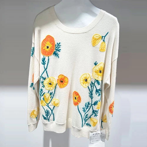 Pull de créateur coloré