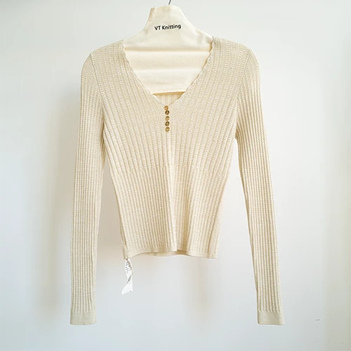 Cardigan en jersey de coton pour femme