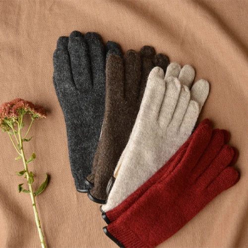 Gants en laine mérinos