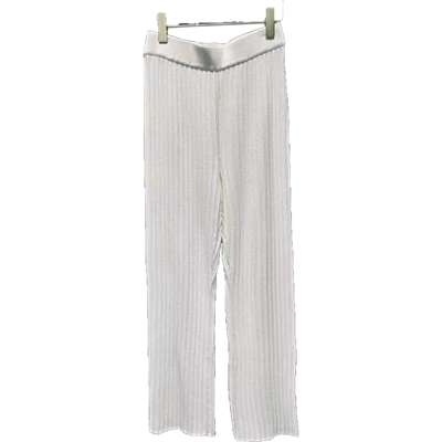 Pantalon en tricot de coton pour femme