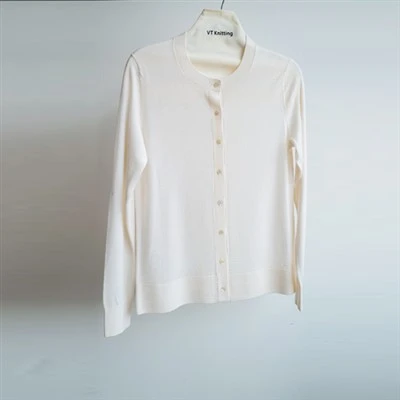 Cardigan en maille fine de coton