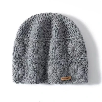 Bonnet en laine tricoté