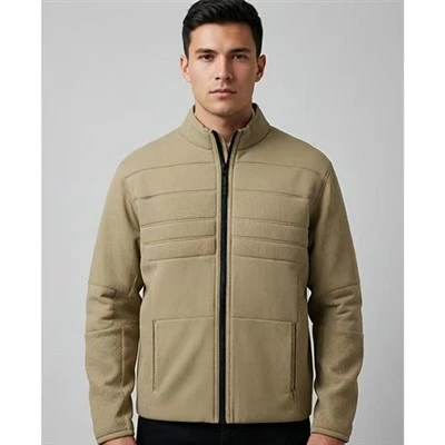 Veste d'extérieur en tricot coupe-vent pour hommes