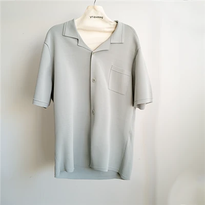 Veste pour homme à manches tricotées