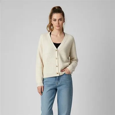 Cardigan en laine de qualité