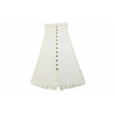 Short en tricot blanc pour femme