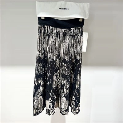 Jupe en tricot noire pour femme