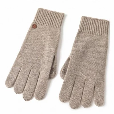 Gants en tricot en laine