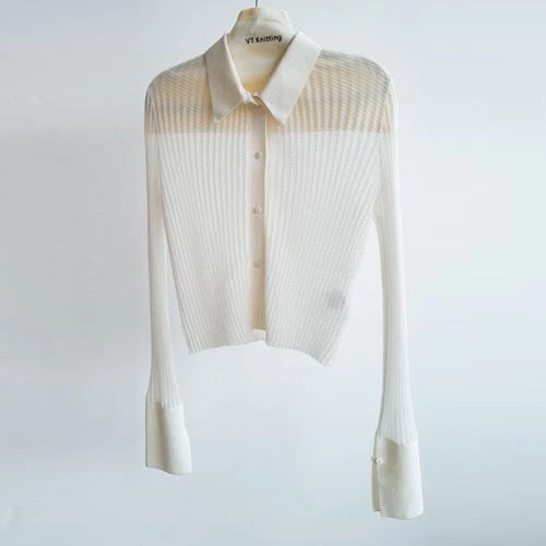 Pull doux à col en V
