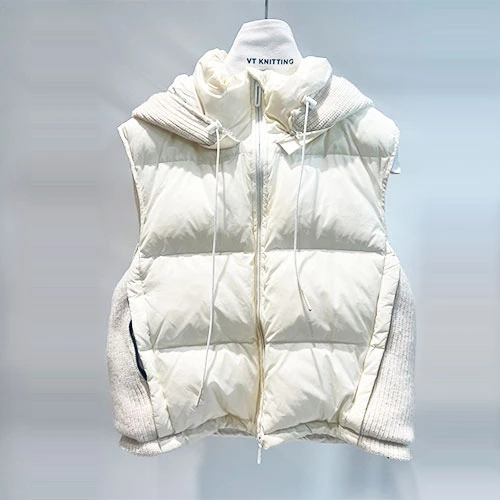 Cardigan extérieur à travers le vent