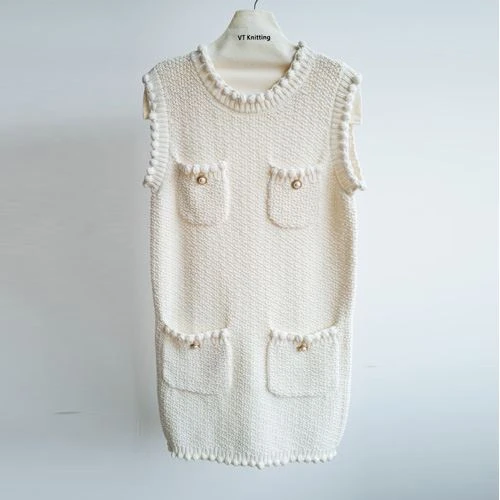 Pull torsadé à col en V pour femme