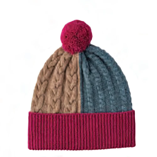 Casquette de baseball en mélange de laine
