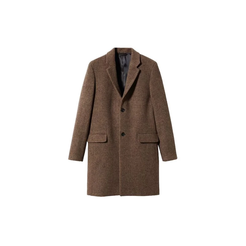 Veste d'extérieur en laine pour hommes